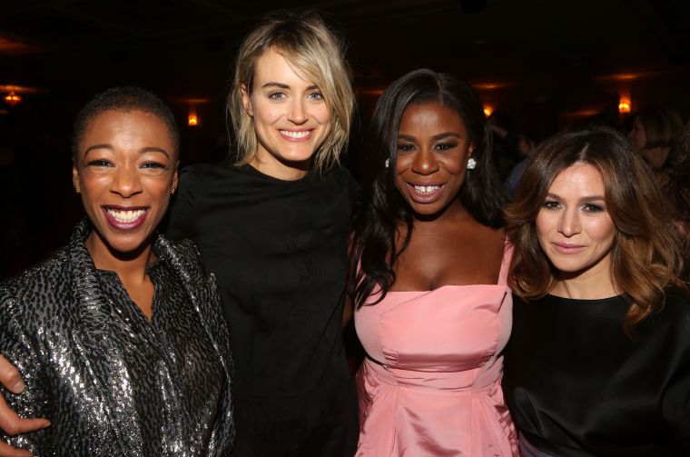 Samira Wiley, Taylor Schilling, Uzo Aduba and Yael Stone