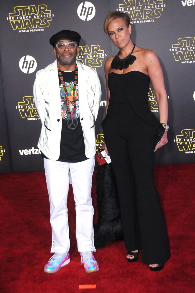 Spike Lee and actress Tonya Lewis