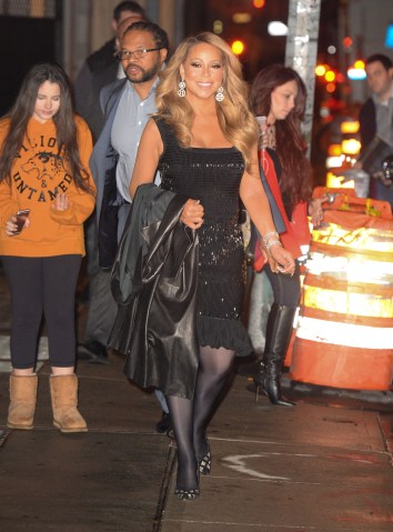 Celebrity Sightings In New York City - December 17, 2015