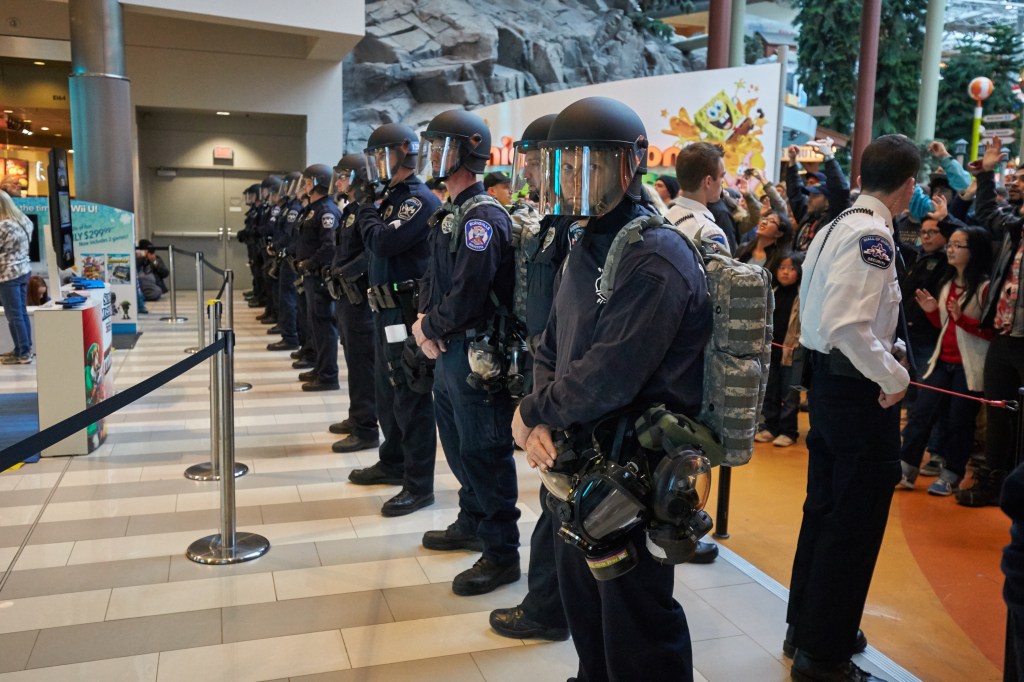 Black Lives Matter Protest Disrupts Holiday Shoppers At Mall Of America
