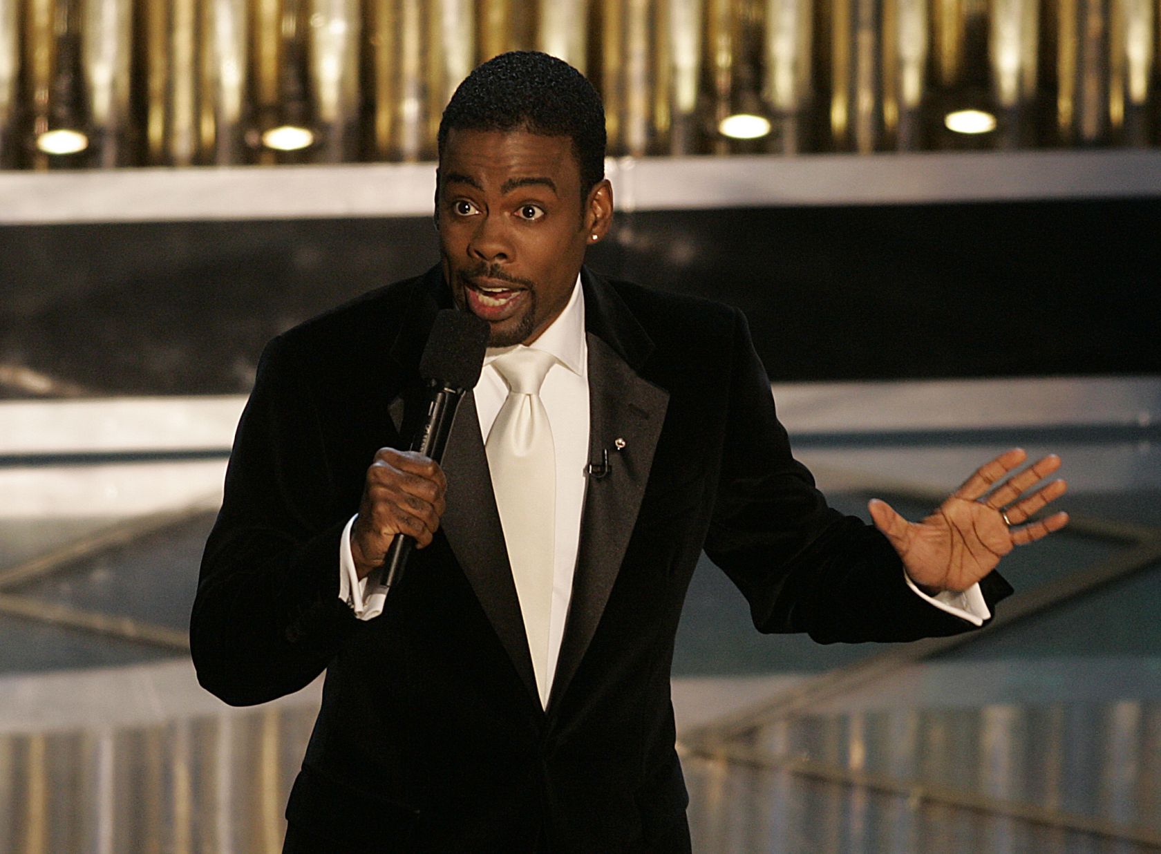 Oscar host Chris Rock during the 77th Annual Academy Awards at the Kodak Theatre in Los Angeles, Ca