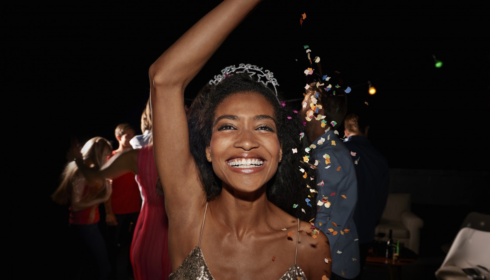 Young woman smiling