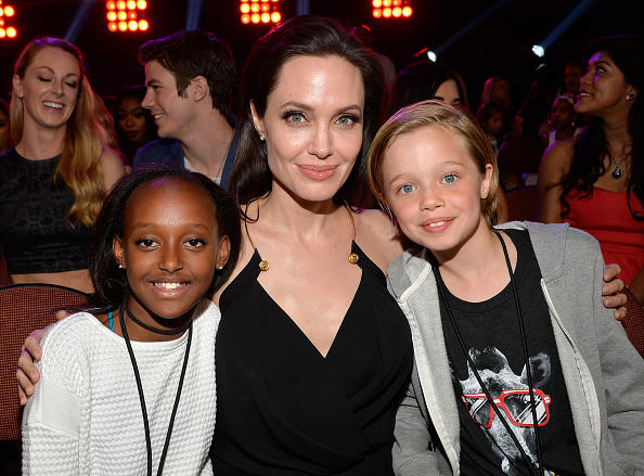 Zahara Marley Jolie-Pitt, Angelina Jolie & Shiloh Nouvel Jolie-Pitt