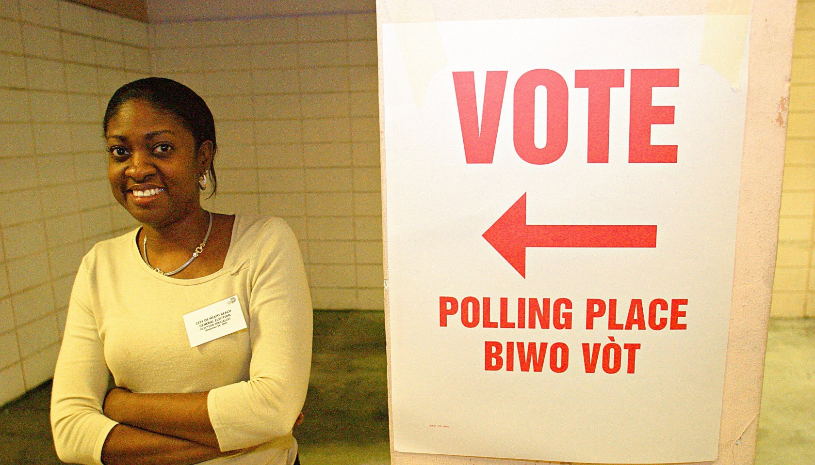Polling Place Worker