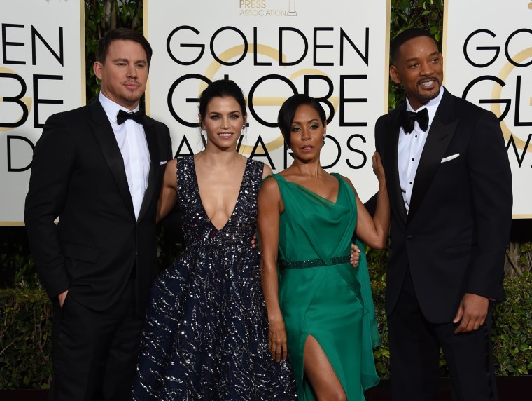Channing Tatum, Jenna Dewan Tatum, Jada Pinkett Smith and Will Smith