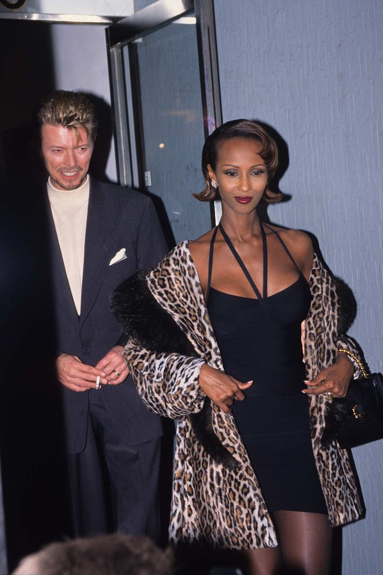 David Bowie and Iman