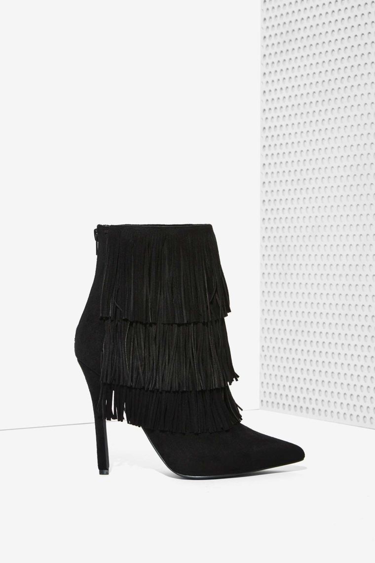 Fringe Ankle Boot