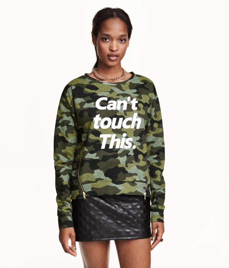 Camo Sweatshirt