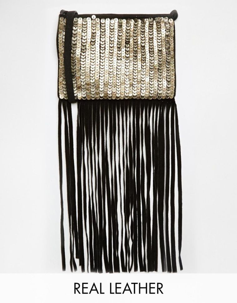 Fringe Crossbody Bag