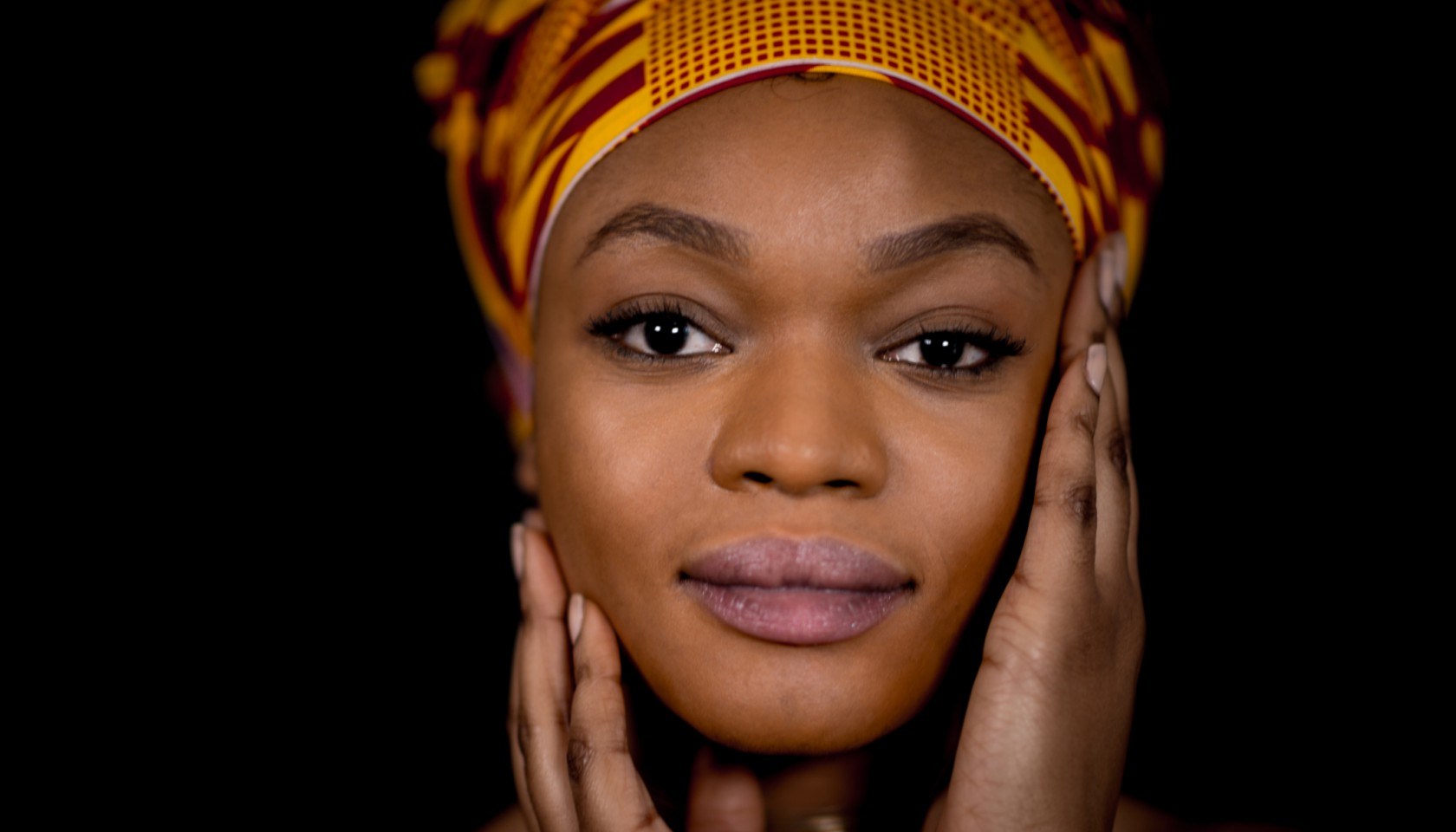 Beautiful black woman
