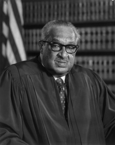 Thurgood Marshall (1908-1993) Associate Justice of the United Nations Supreme Court, serving from October 1967 until October 1991. Marshall was the Court's 96th justice and its first African-American justice.