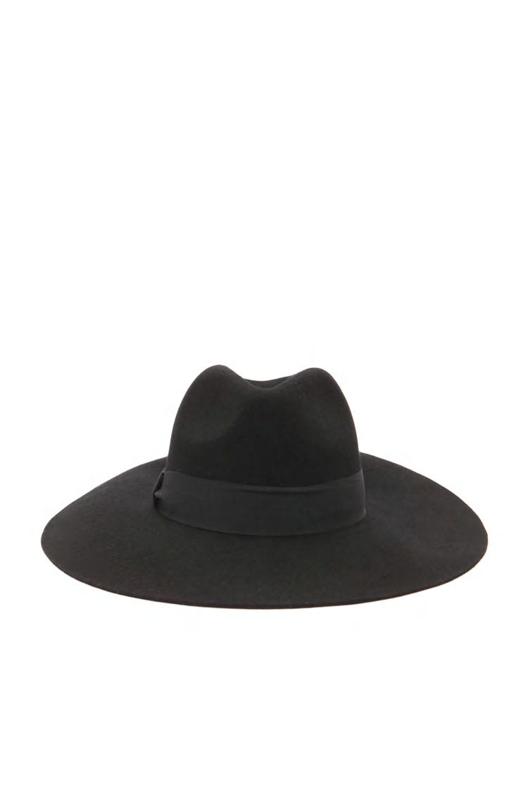Try out a wide-brim fedora.
