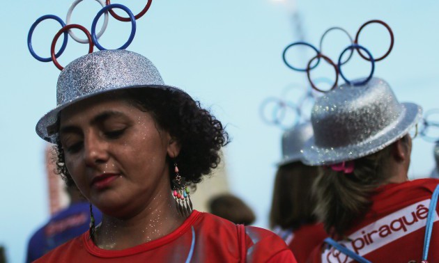 Carnival Rehearsals Take Place At Rio's Sambodrome