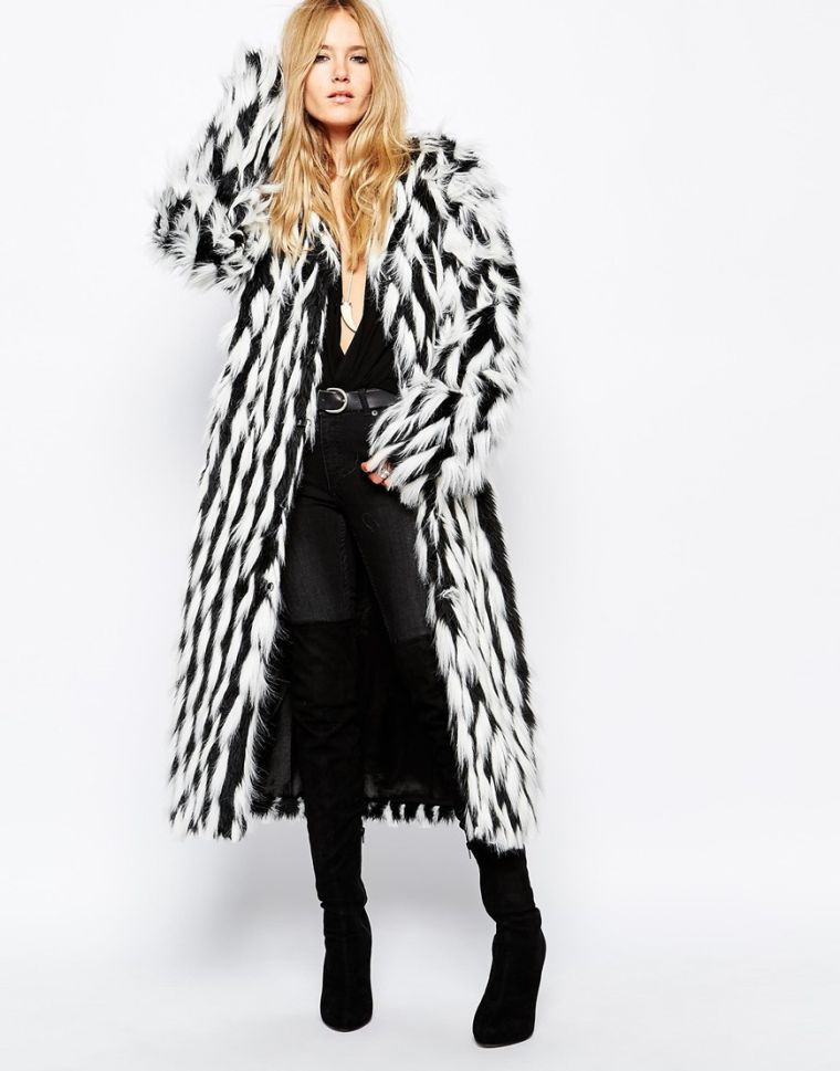 Maxi Faux Fur Coat