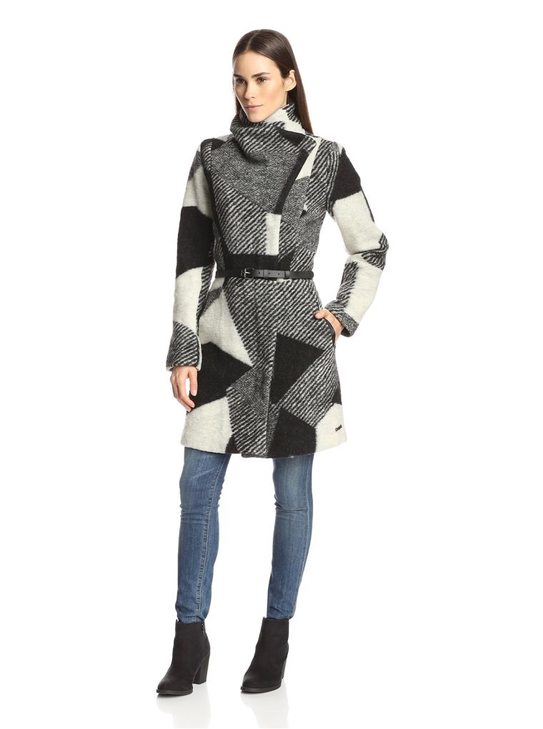 Colorblock Coat