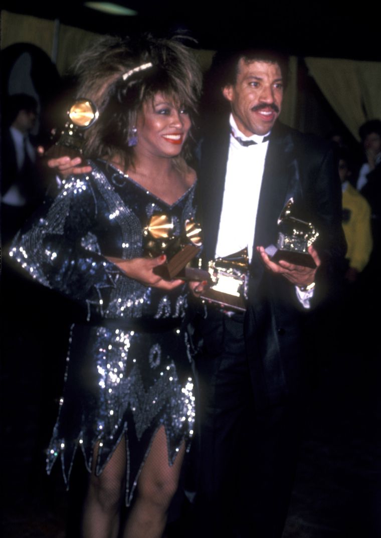 Tina Turner and Lionel Richie
