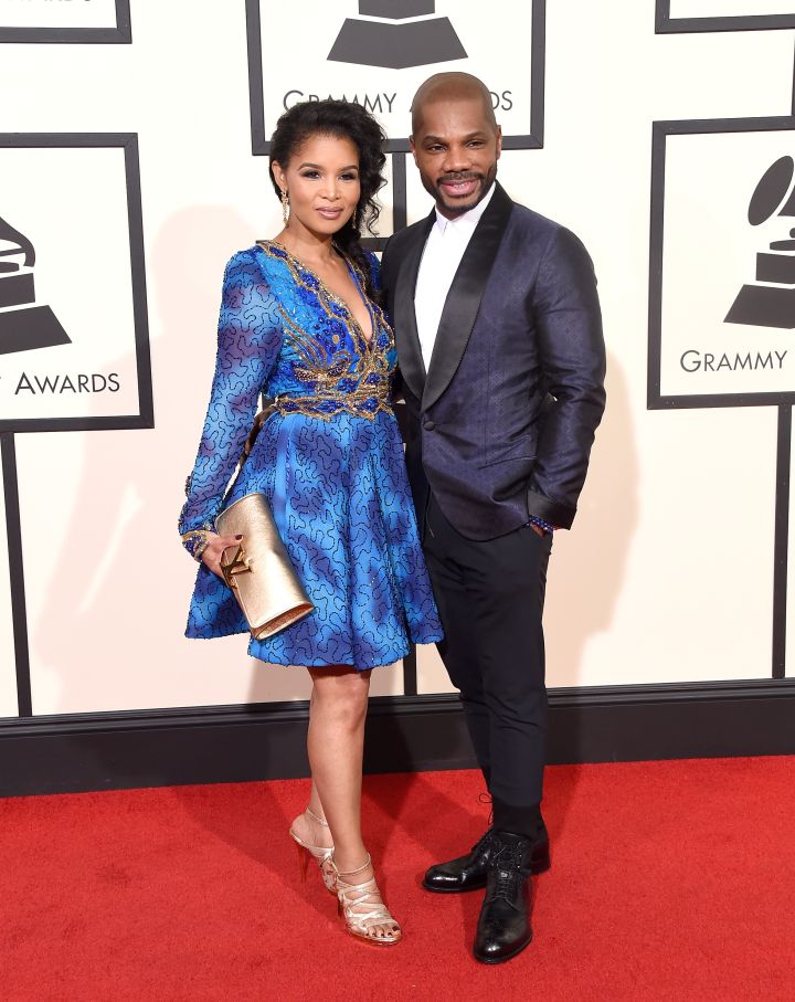 Tammy Collins and Kirk Franklin