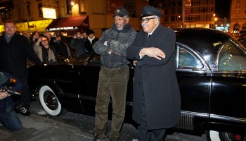 James Earl Jones And Morgan Freeman Meet At 'Driving Miss Daisy' On Broadway