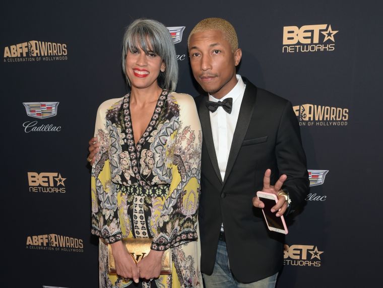 Pharrell Williams and Helen Lasichanh