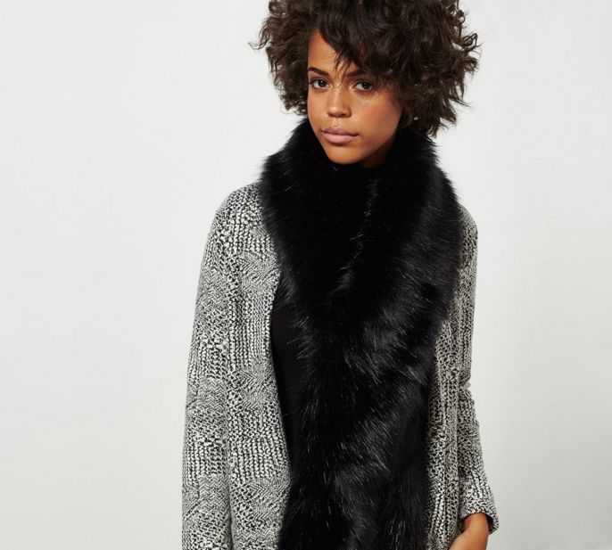 Faux Fur Stole
