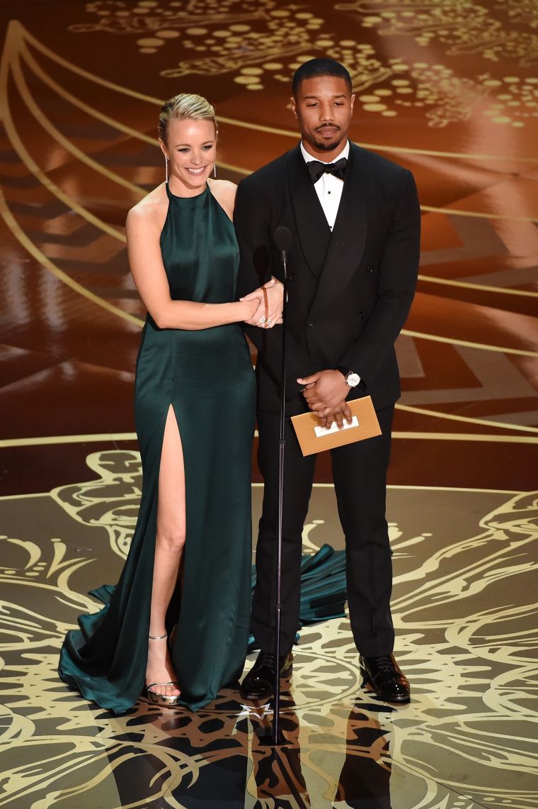 Rachel McAdams and Michael B. Jordan