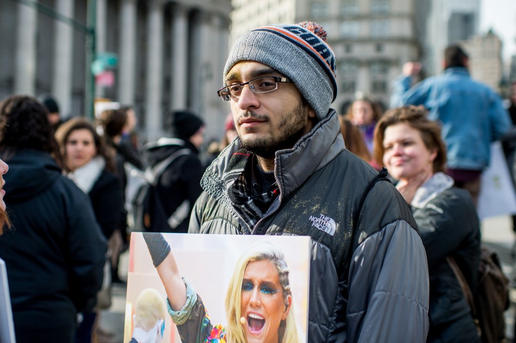 Kesha Fans Protest Sony Music Outside New York State Supreme Court