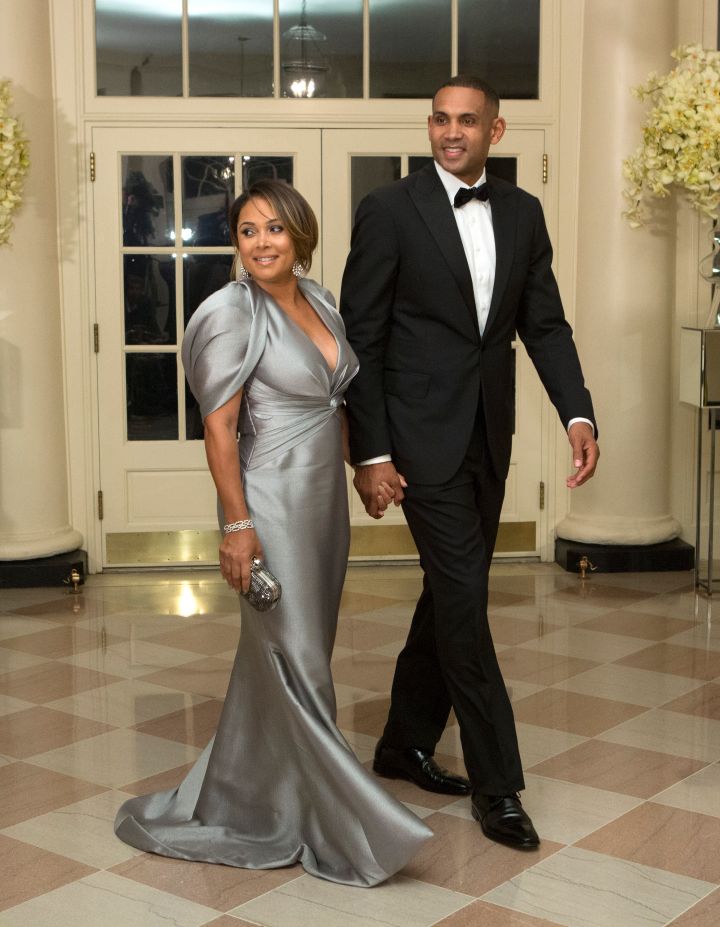 Grant Hill & Tamia Looked Gorgeous