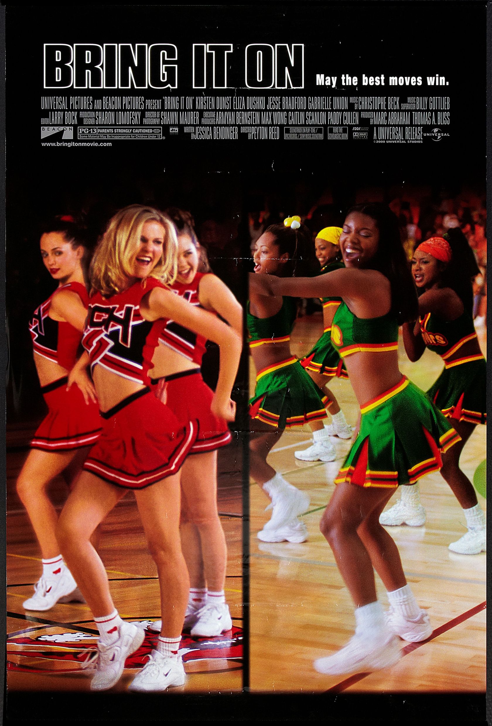 Movie Poster For 'Bring It On'