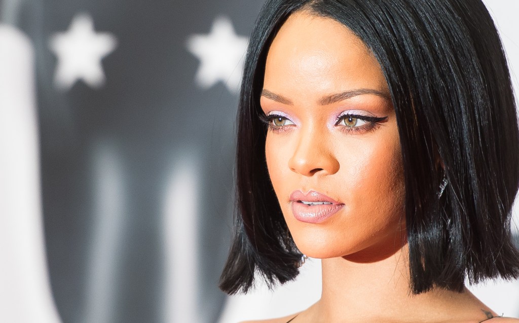 Rihanna at the 2016 BRIT Awards