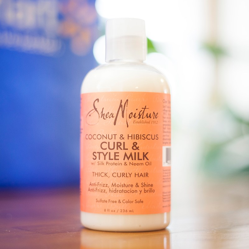 Shea Moisture Coconut & Hibiscus Curl + Style Milk