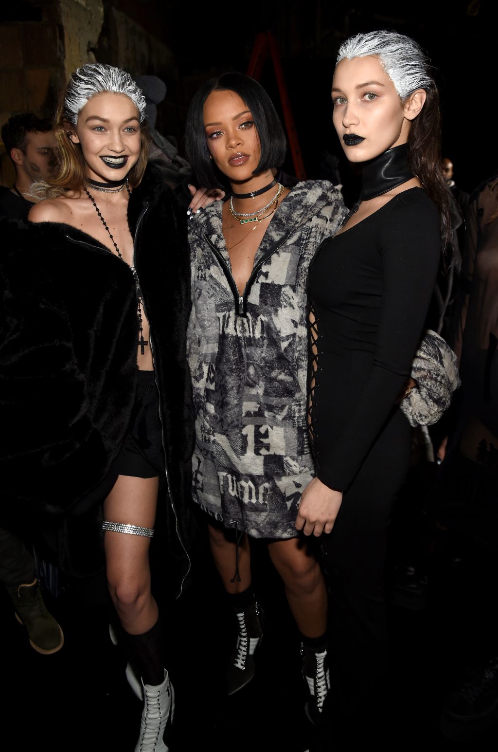 FENTY PUMA by Rihanna AW16 Collection - Front Row - Fall 2016 New York Fashion Week
