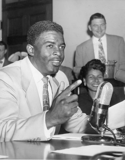 Jackie Robinson Addresses Congress