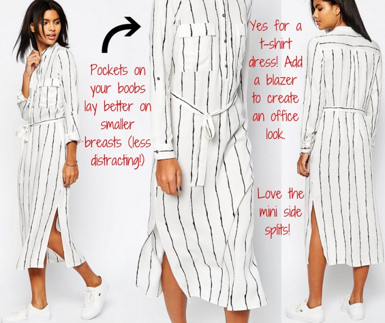 ASOS || Maxi Shirt Dress