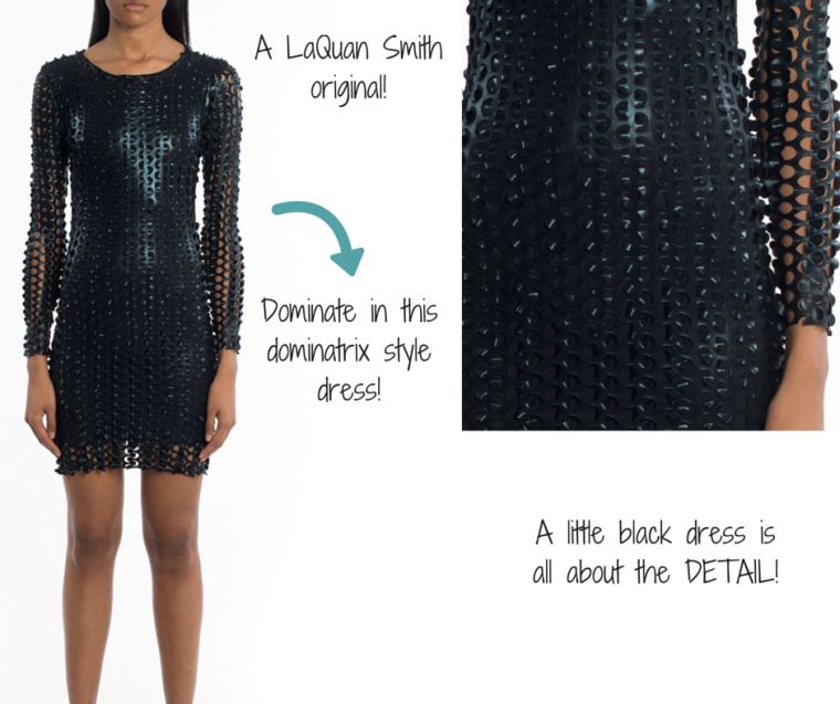 LAQUAN SMITH || 3D Dress