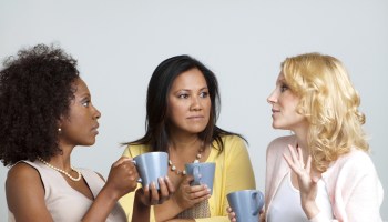 Diverse Group of Women Talking