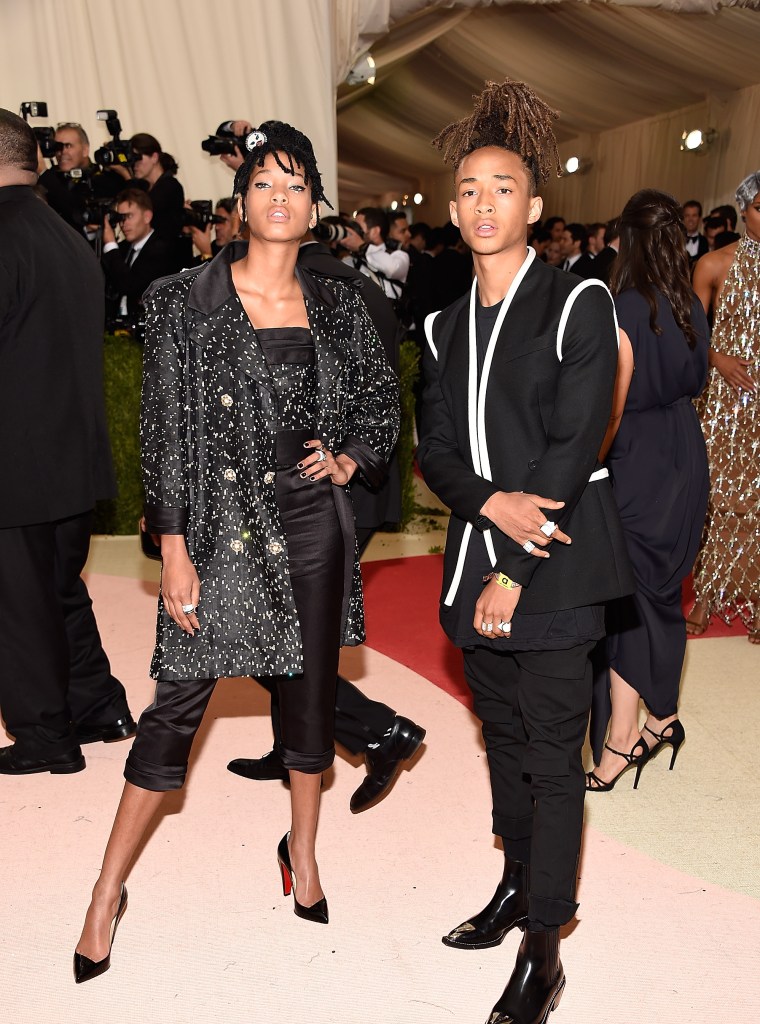 Willow and Jaden Smith