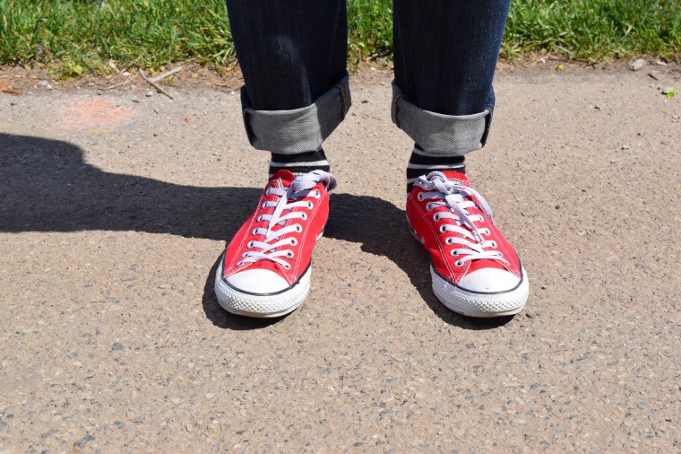 Cuffed and Converses