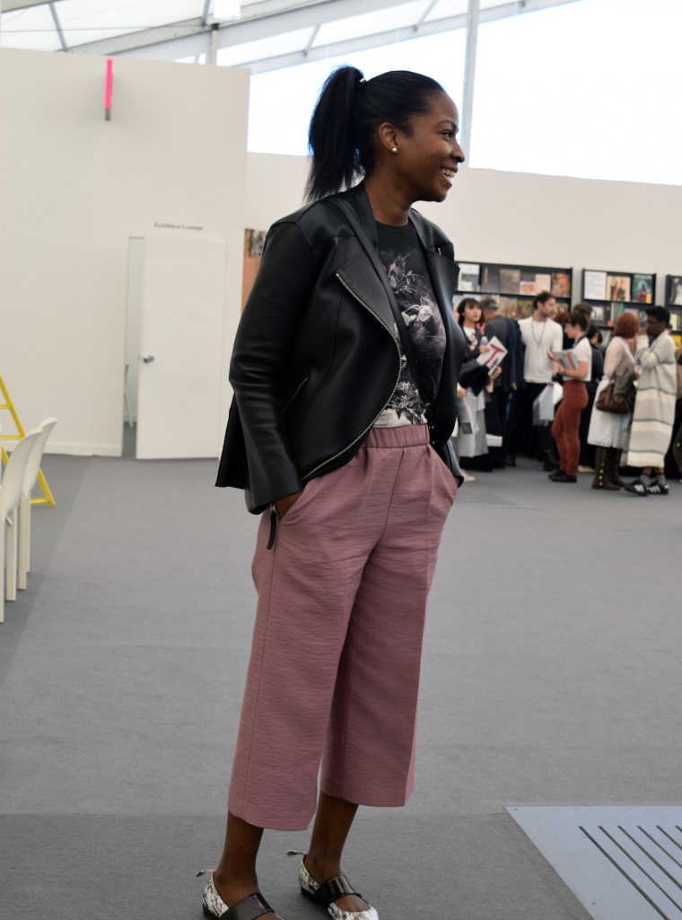 Coolin' in her culottes