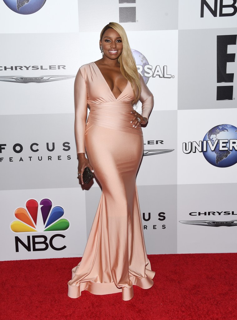 NeNe SLAYED the Golden Globe Awards in 2016 in a stunning Walter Collection gown.