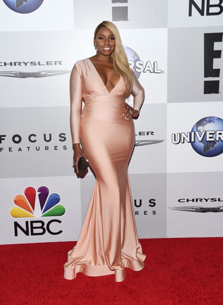 NeNe SLAYED the Golden Globe Awards in 2016 in a stunning Walter Collection gown.
