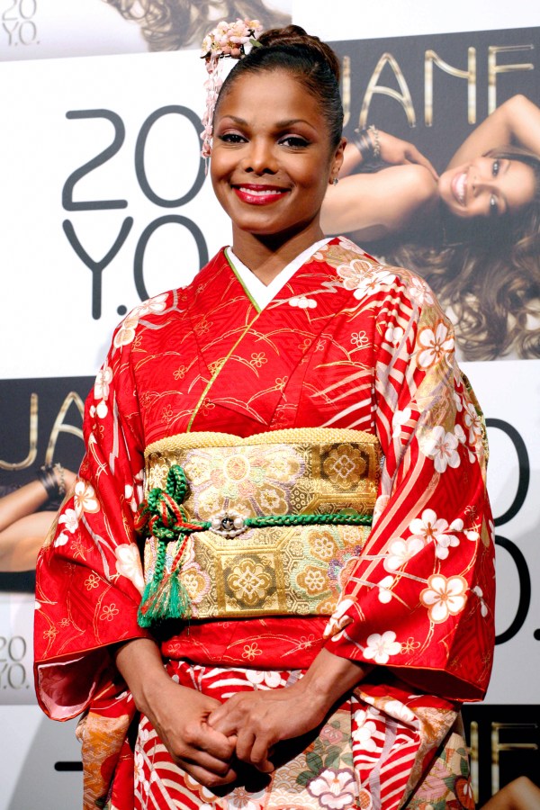 Singer Janet Jackson Visits Japan