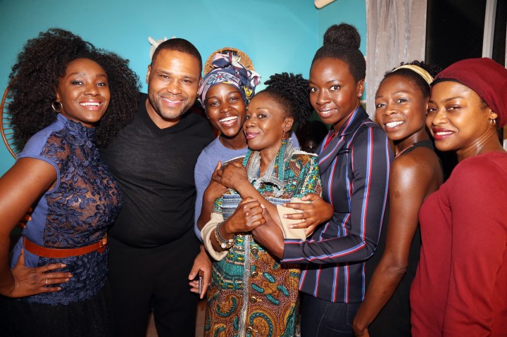 Anthony Anderson Visits Broadway's 'Eclipsed'