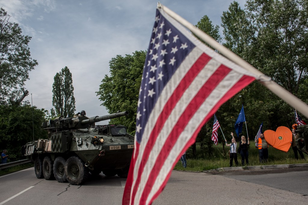 US Army Convoy Heads To Estonia For Saber Strike 16 Exercise