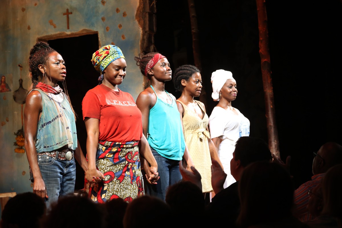Robert DeNiro Visits Broadway's 'Eclipsed'