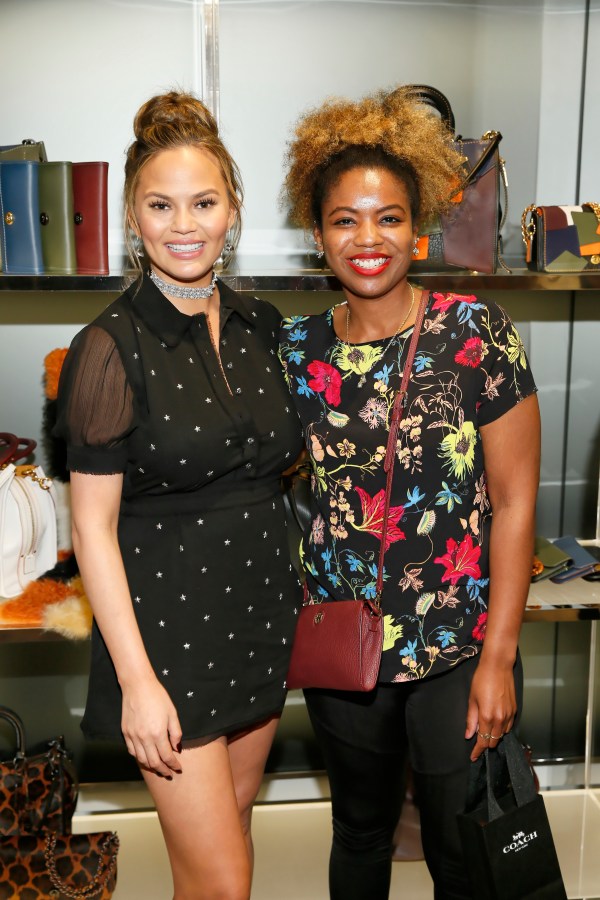 Chrissy Teigen Celebrates COACH's Pre-Fall 2016 Collection