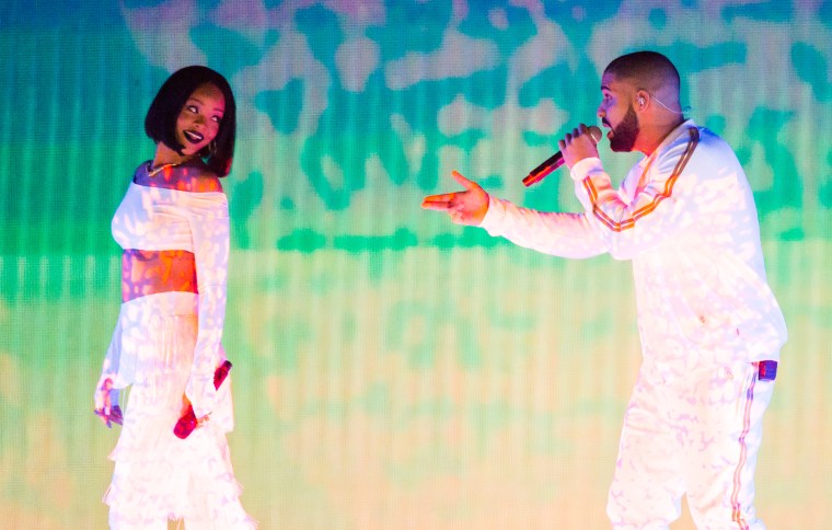 Rihanna and Drake