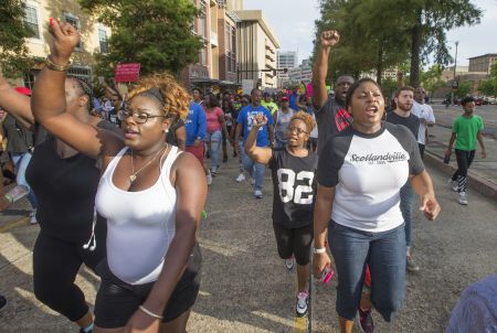 Baton Rouge Protestors
