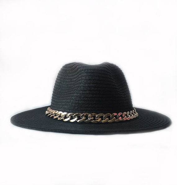 Ashaka Givens Straw Fedora