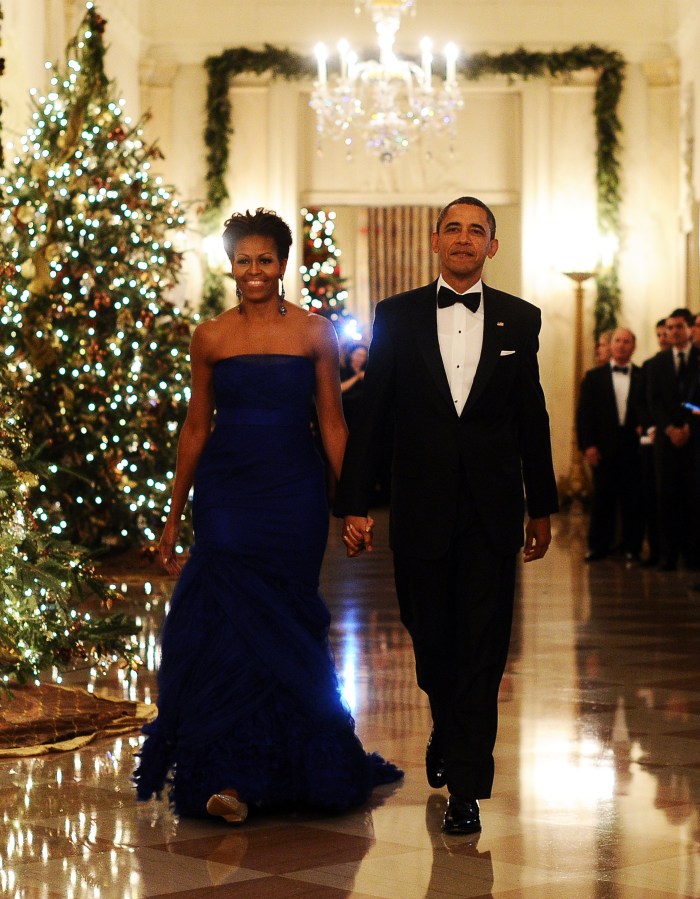 US President Barack Obama and First Lady