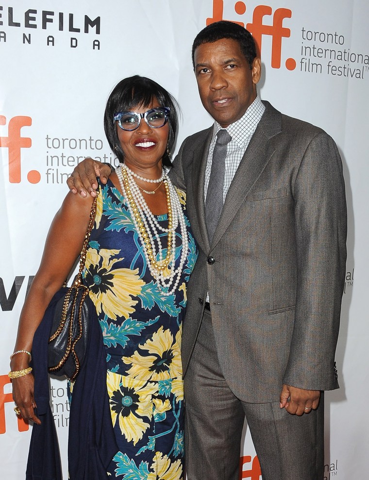 Denzel and Pauletta Washington
